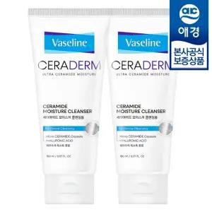 [애경] 바세린 세라덤 모이스처 클렌징 폼 150ml x2개