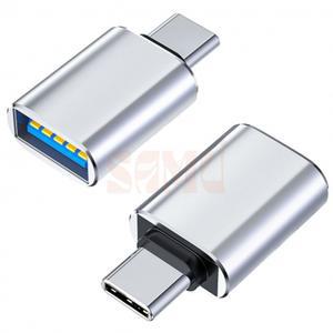 USB C타입 OTG젠더 실버 USB변환젠더 단자 마우스