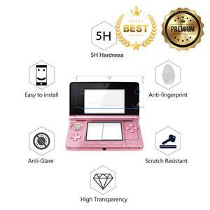 닌텐도 3DS HD 투명 애완 동물 게임 콘솔에 대 한 2PCS 방폭 화면 보호기 유리가 아닌 필름