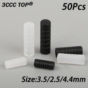 유니버셜 플러그 먼지 보호 캡 커버 투명 HIFI 오디오 케이블 잭 이어폰 액세서리 3.5mm 4.4mm 50PCS