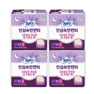 쏘피 안심숙면팬티 중형 5매, 4개