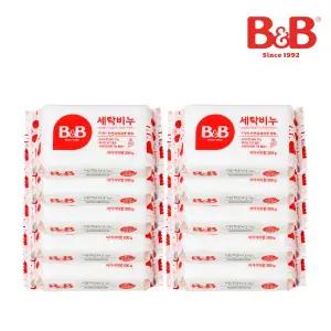 [비앤비][증정] 아기 신생아 세탁비누 200g  (향선택) 10개 + 1개 증정