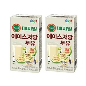 정식품 베지밀에이스 검은콩 저당두유 190mL 16팩
