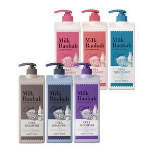 [밀크바오밥] 세라 샴푸+세라 트리트먼트 1200ml