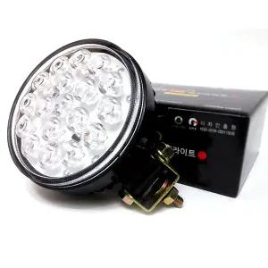 LED 써치라이트 JY3 7W 백색 24V 전용 트럭 화물차 지게차 중장비 선박 농기계 작업등