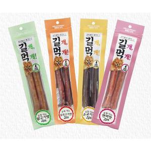 참좋은간식 길개먹개2p 닭 오리 연어 소고기