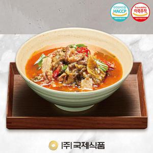 [국제식품] 초원농원 맛 그대로 진한육수 얼큰 한우 우거지탕 1kg(4팩)