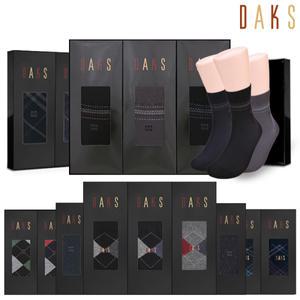 [롯데백화점]닥스 남성 양말 3족 선물세트 12종 택 1 (선물포장+쇼핑백증정)