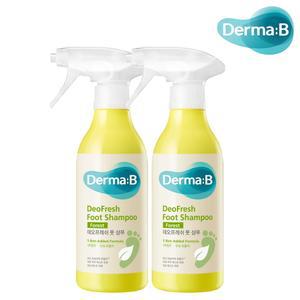 데오프레쉬 풋샴푸 포레스트 400ml 2개