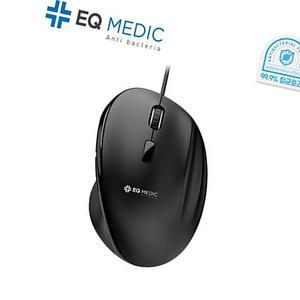 전산용품 EQ medic SANITIZE M5 컴퓨터 마우스 키보드 블랙 유선