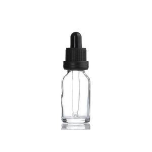 블랙 잠금캡 15ml 30개 스포이드 투명 공병 향수용기 불투명용기 드롭병 오일병