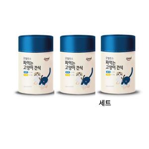 굿 밸런스 고양이 짜먹는 간식 참치 치킨 60P  3개