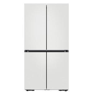 [삼성] 비스포크 냉장고 RF90DG90124W 멜로우 화이트