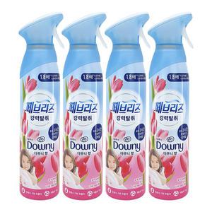 페브리즈 에어 공기탈취제 다우니향 165g x 4개 / 다우니
