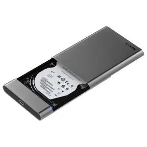 하우퍼 USB 3.0 5Gbps SATAIII 2.5인치 원터치 하드케이스 725U3 [H@lu]