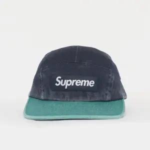 슈프림 피그먼트 패치로고 투톤 공용 캠프캡 SS24H26 NAVY