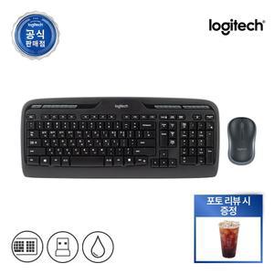 로지텍코리아 공식 MK330R 콤보 무선 키보드 마우스 세트