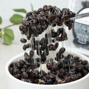 콩사랑 발효콩 [ 바로먹는 생청국장 쥐눈이콩 55g 15팩 ] 국산콩 낫또 생나또