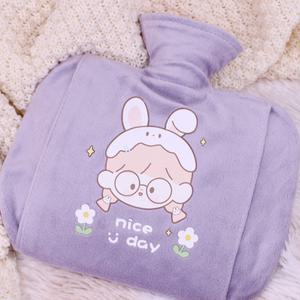 가나온보온 물주머니 핫팩 포켓용 900ml 라이트퍼플
