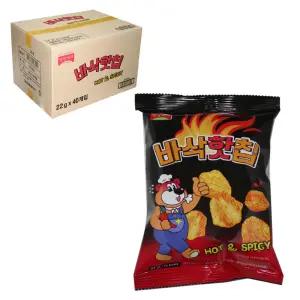 영양제과 바삭핫칩 22g x 40개입 - 소비기한임박 8월 22일