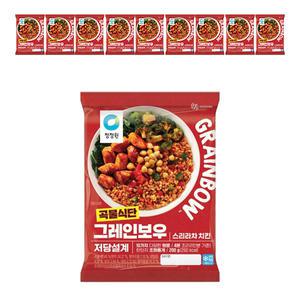 청정원 그레인보우 스리라차치킨 200g, 10개