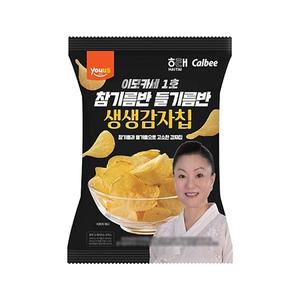 [기타]유어스 이모카세 참기름반 들기름반 생생감자칩 60g x 12개