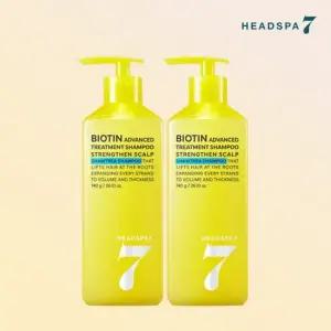 헤드스파7 비오틴 트리트먼트 샴푸 740gx2