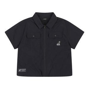 [캉골키즈](신세계 사우스시티)투 포켓 집업 셔킷 RB 0202 블랙