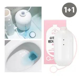 [살림시대] 변기 클리너 1+ 1 - 자동변기세정제 대용량