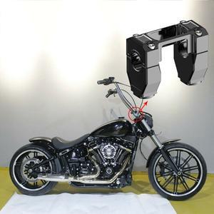 Harley Softail 브레이크 아웃 FXBR FXBRS 2018 2019 2020 2021 2022 용 게이지 컷 아웃이있는 1.25 
