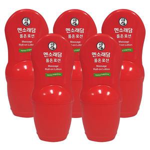 맨소래담 볼타입 바르는 파스 핫 롤온 x 5개 로션 어깨 허리 관절 발목 손목 목 무릎 통증크림 스포츠겔 멘소래담