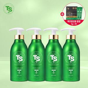TS골드플러스TS샴푸 500g*4 + TS맥주효모환 1개 증정