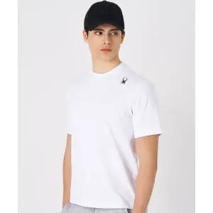 매장정품 스파이더 SPYDER 남성 백 레터 반팔 티셔츠 SPKMCNRS301MWHT 586580