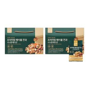 오하루 프리미엄 메이플 견과 시나몬에디션 견과류 25개입 2박스