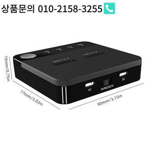M.2 SATA/NVMe 듀얼 베이 하드 디스크 복사기 오프라인 복제 도킹 스테이션 데이터 전송 Cloner(LED 표시기