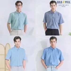 25SS GOLD PFEIL 워셔블 반팔 스판셔츠 4종