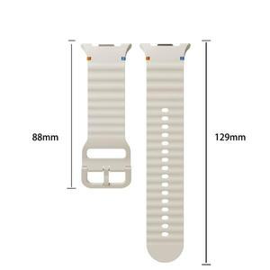 삼성 갤럭시 8 울트라 2용 실리콘 밴드 소프트 스트랩 팔찌, 갤럭시 8 클래식 46mm, 갤럭시 워치 8 40 44mm