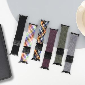 삼성 갤럭시 워치 8/8 클래식 40mm 44mm 밴드 파라슈트 버클 벨트 코레아 브레이슬릿 갤럭시 워치8 스트랩