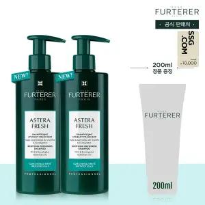 [르네휘테르](강남점)[1만원 상품권] NEW 아스테라 프레쉬 샴푸 500ml 듀오(+3만2천원상당 랜덤 200ml ...