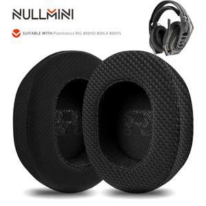 Nullmini 교체 이어패드 플랜트로닉스 RIG 800HD 800LX 헤드폰 냉각 젤 이어 패드 쿠션 슬리브 귀마개