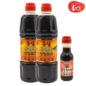 홍일점 통영굴맛장 900ml 2EA+레드200ml 편스토랑 맛간장 맛장 소스 김재중