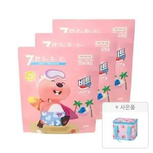 비트캡슐 울트라 실내건조 프레시오션 서핑, 3개+증정(잔망루피 프레시오션 보냉백(핑크), 1개)