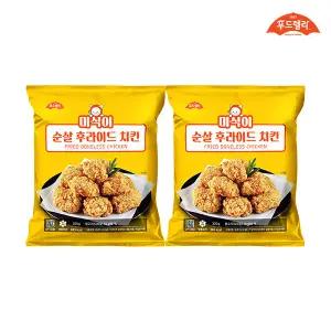 [내일도착] 푸드렐라 미식이순살후라이드치킨 300gx2팩