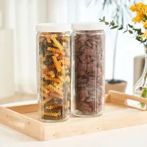 홈빙 유리병 밀폐용기 발효용기 화분병 보관용 쨈병 과일첨병 1000ml, 1개