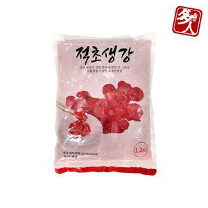 [다인]코우 신슈 적 초생강 1.3kg (실중량650g) 고형량 50%_적초생강 초절임 일식반찬