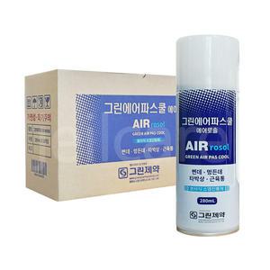 그린 에어파스 에어로솔 280ml x10개/스프레이파스