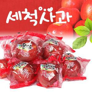 이슬먹은 꼬마 세척사과4kg(24과내외)/아침에 하나씩먹는 껍질째 먹는사과