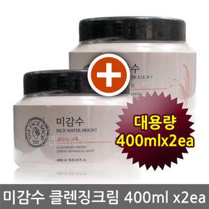 더페이스샵 미감수 브라이트 클렌징크림 400mlx2ea