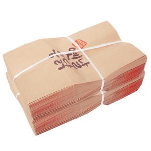 내유 옛날통닭봉투(대) 200장-크라프트 각대봉투 치킨