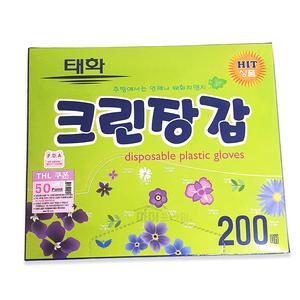 태화 크린장갑 200매 일회용 위생장갑